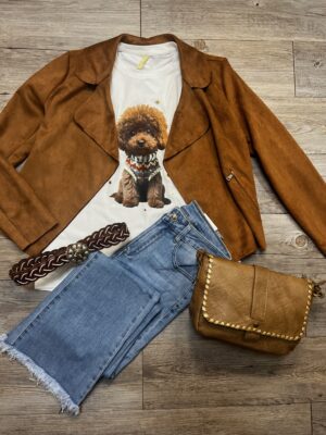 CHAQUETA ANTELINA CREMALLERAS