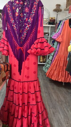 Vestido Flamenca Mod. Canastero Lunares ( pedidos por teléfono fuera de temporada)☎️620218308