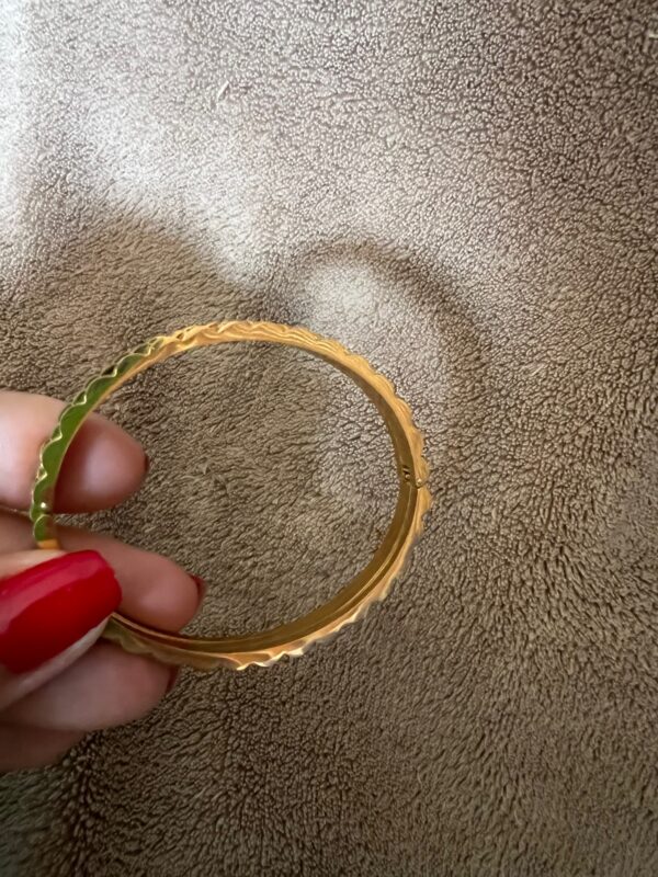 PULSERA CAÑA TRENZA acero - Imagen 4