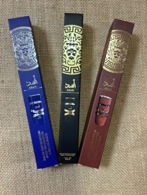 Set 3 mini tallas árabes hombre ASAD 35ml