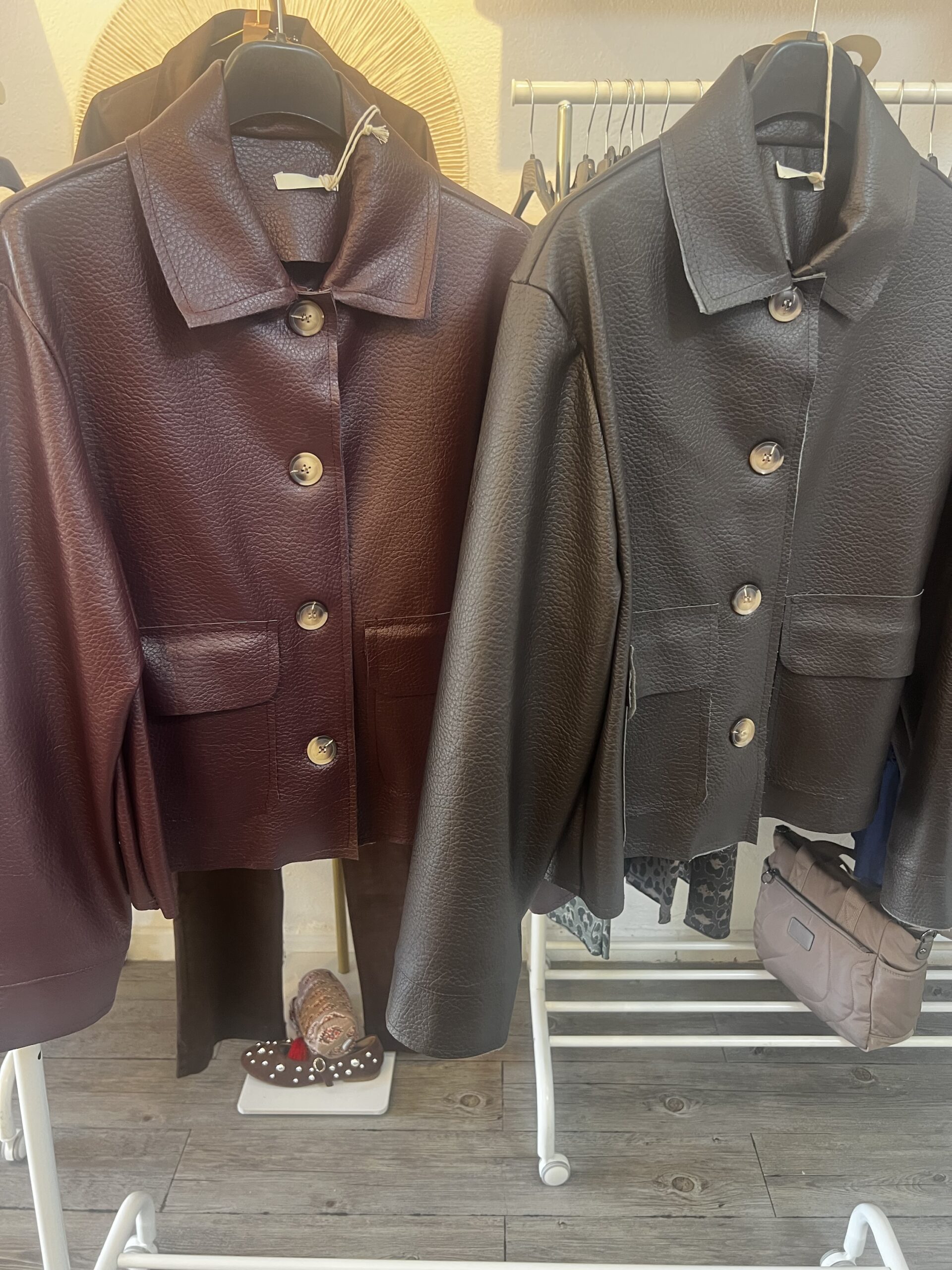 Chaqueta de Polipiel "Scarlet" - Imagen 4