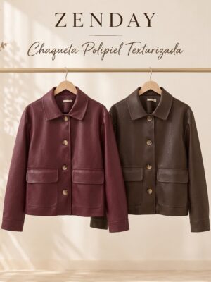 Chaqueta de Polipiel "Scarlet"